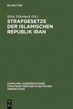 Cover Strafgesetze der Islamischen Republik Iran (eBook, PDF)