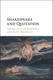 Shakespeare and Quotation (eBook, PDF)
