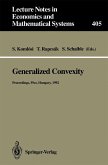 Generalized Convexity (eBook, PDF)
