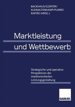 Marktleistung und Wettbewerb (eBook, PDF) Cover Marktleistung und Wettbewerb (eBook, PDF)