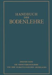 Cover Handbuch der Bodenlehre (eBook, PDF)