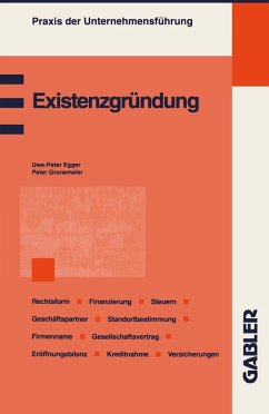 Cover Existenzgründung (eBook, PDF)