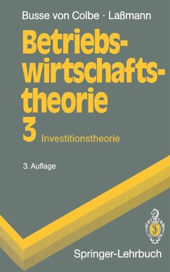 Betriebswirtschaftstheorie (eBook, PDF) - Busse Von Colbe, Walther; Laßmann, Gert