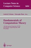 Fundamentals of Computation Theory (eBook, PDF)