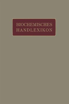 Cover Biochemisches Handlexikon (eBook, PDF)