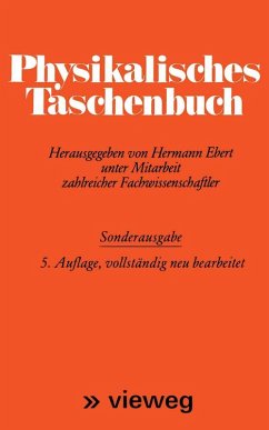 Physikalisches Taschenbuch (eBook, PDF)