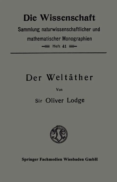 Der Weltäther (eBook, PDF)