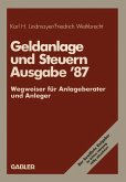 Geldanlage und Steuern '87 (eBook, PDF)