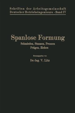 Cover Spanlose Formung (eBook, PDF)