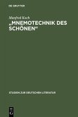 "Mnemotechnik des Schönen" (eBook, PDF)