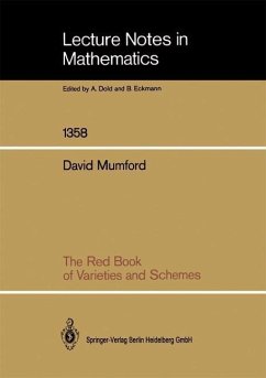 Cover The Red Book of Varieties and Schemes (eBook, PDF)