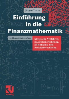 Einführung in die Finanzmathematik (eBook, PDF) - Tietze, Jürgen