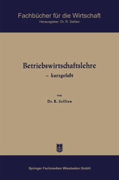 Cover Betriebswirtschaftslehre - kurzgefaßt (eBook, PDF)