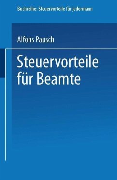 Steuervorteile für Beamte (eBook, PDF) - Pausch, Alfons