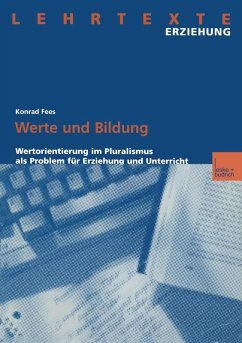 Werte und Bildung (eBook, PDF) - Fees, Konrad