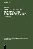 Boetii de Dacia tractatus De aeternitate mundi (eBook, PDF)