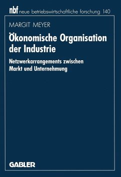 Cover Ökonomische Organisation der Industrie (eBook, PDF)