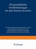 Wissenschaftliche Veröffentlichungen aus dem Siemens-Konzern (eBook, PDF)