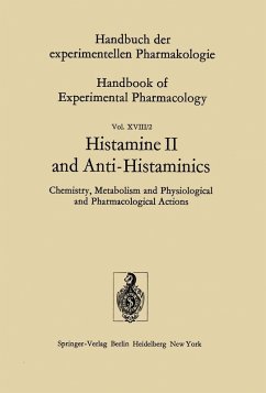 Histamine II and Anti-Histaminics (eBook, PDF) - Silva, M. Rocha E