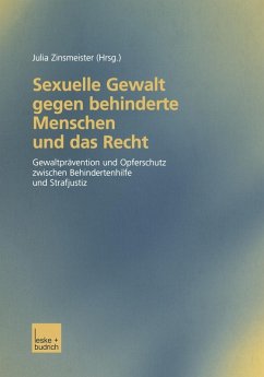 Cover Sexuelle Gewalt gegen behinderte Menschen und das Recht (eBook, PDF)