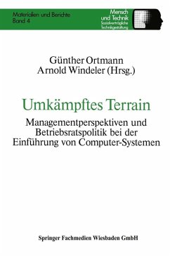 Umkämpftes Terrain (eBook, PDF) - Ortmann, Günther; Windeler, Arnold