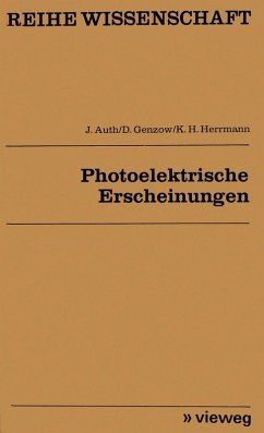 Photoelektrische Erscheinungen (eBook, PDF) - Auth, Joachim