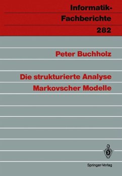 Die strukturierte Analyse Markovscher Modelle (eBook, PDF) - Buchholz, Peter