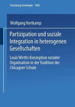 Partizipation und soziale Integration in heterogenen Gesellschaften (eBook, PDF) - Vortkamp, Wolfgang