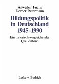 Bildungspolitik in Deutschland 1945-1990 (eBook, PDF)