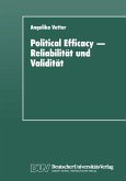Political Efficacy - Reliabilität und Validität (eBook, PDF)