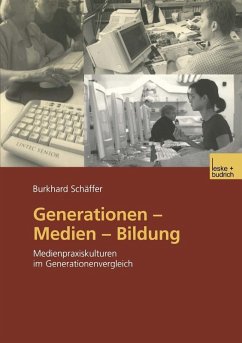 Generationen - Medien - Bildung (eBook, PDF) - Schäffer, Burkhard