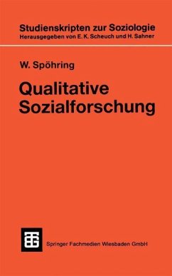 Qualitative Sozialforschung (eBook, PDF) - Spöhring, Walter