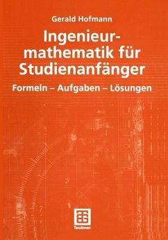 Ingenieurmathematik für Studienanfänger (eBook, PDF) - Hofmann, Gerald