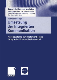 Umsetzung der Integrierten Kommunikation (eBook, PDF) - Boenigk, Michael