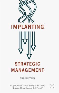 Implanting Strategic Management - Ansoff, H. Igor;Kipley, Daniel;Lewis, A. O.