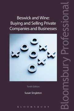 Beswick and Wine: Buying and Selling Private Companies and Businesses - Singleton, Susan