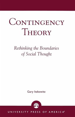 Contingency Theory - Itzkowitz, Gary