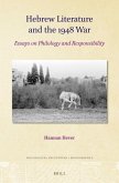 Hebrew Literature and the 1948 War: Essays on Philology and Responsibility