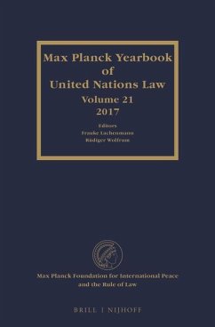 Max Planck Yearbook of United Nations Law, Volume 21 (2017)
