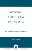 Lonergan and Thomas on the Will