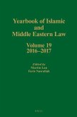 Yearbook of Islamic and Middle Eastern Law, Volume 19 (2016-2017)