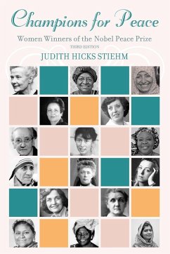 Champions for Peace - Stiehm, Judith Hicks