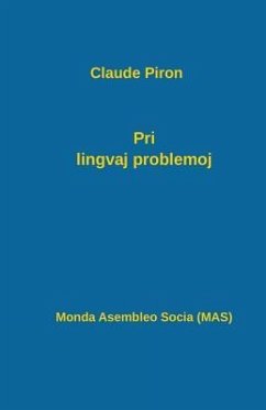 Pri Lingvaj Problemoj - Piron, Claude