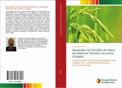 Equações de funções de dano de doenças foliares em arroz irrigado