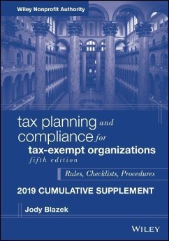 Tax Planning and Compliance for Tax-Exempt Organizations - Blazek, Jody