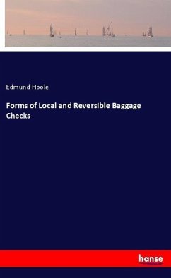 Forms of Local and Reversible Baggage Checks - Hoole, Edmund