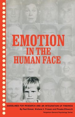 Emotion in the Human Face (eBook, PDF) - Ekman, Paul; Friesen, Wallace V.; Ellsworth, Phoebe