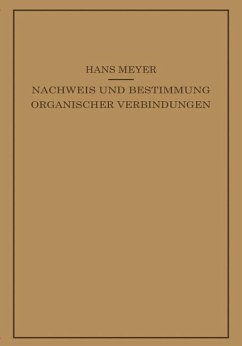 Lehrbuch der Organisch-Chemischen Methodik (eBook, PDF) - Meyer, Hans