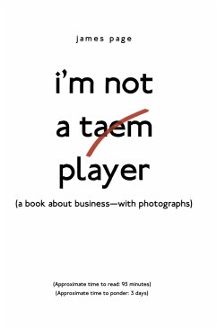 I'M Not a Taem Player (eBook, ePUB) - Page, James