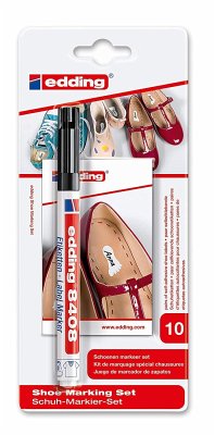 edding 8408 Label Marker, Schuh-Markier-Set